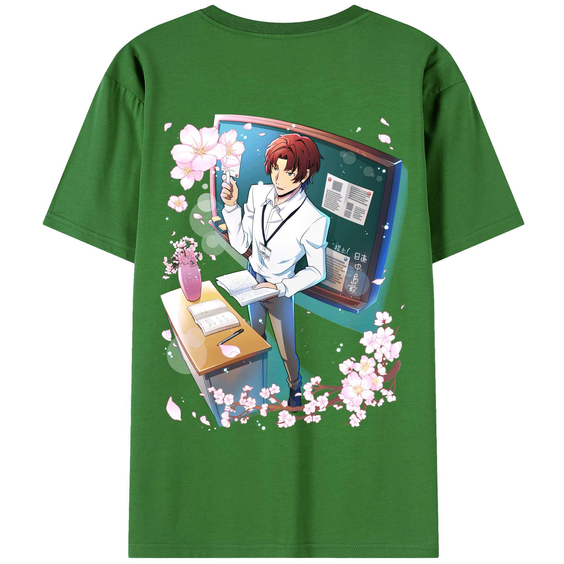 （画像用） 文豪ストレイドッグス Bungo Stray Dogs レディース半袖Tシャツ(バックプリント)